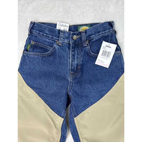 Cabelas Brush Pants Youth 10 Jeans Sportsman Hunting Fishing Outdoors Guard Kids - Picture 2 of 10